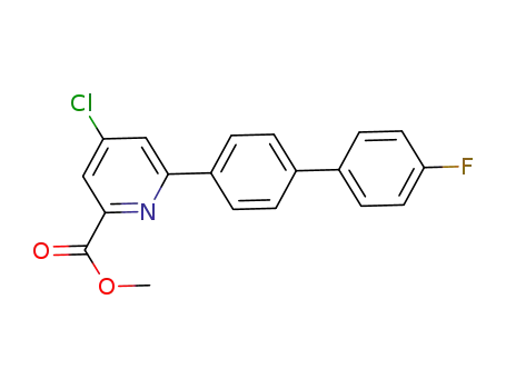methyl 4-chloro-6-(4'-fluoro-[1,1'-biphenyl]-4-yl)picolinate