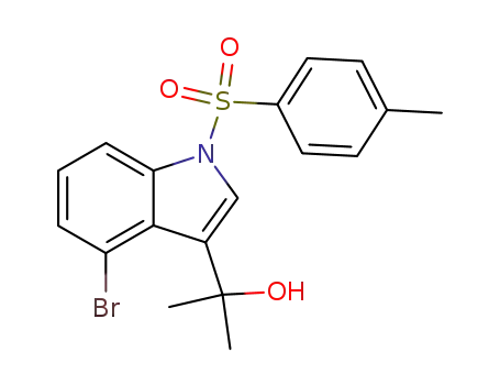 2-(4-bromo-1-tosyl-1H-indol-3-yl)propan-2-ol