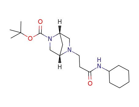 3-[(1S,4S)-5-Boc-2,5-diazabicyclo[2.2.1]heptan-2-yl]-N-cyclohexylpropanamide