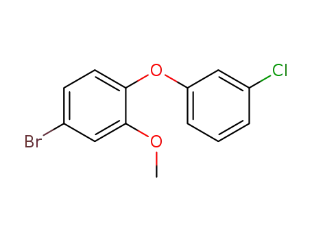4-bromo-1-(3-chlorophenoxy)-2-methoxybenzene