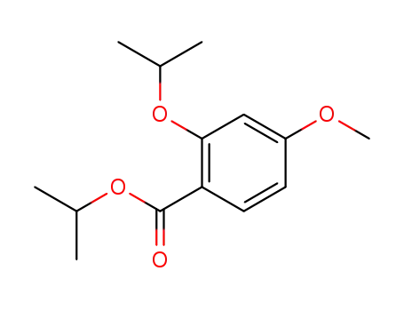 Molecular Structure of 1353891-99-2 (isopropyl 2-isopropoxy-4-methoxybenzoate)