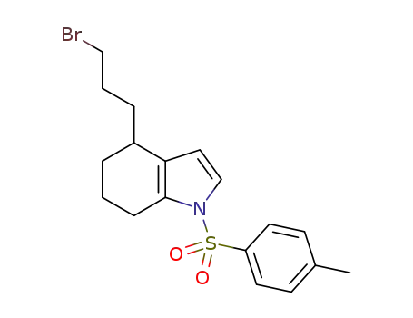 4-(3-bromopropyl)-1-tosyl-1H-4,5,6,7-tetrahydroindole