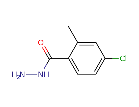 Molecular Structure of 75319-02-7 (4-CHLORO-2-METHYLBENZHYDRAZIDE)