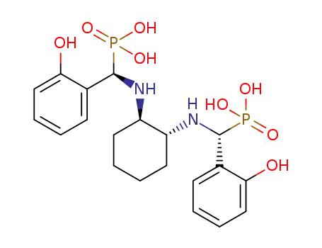 (R,R)-1,2-cyclohexylenediamino-di-(R,R)-[(2-hydroxyphenyl)-methylphosphonic acid]