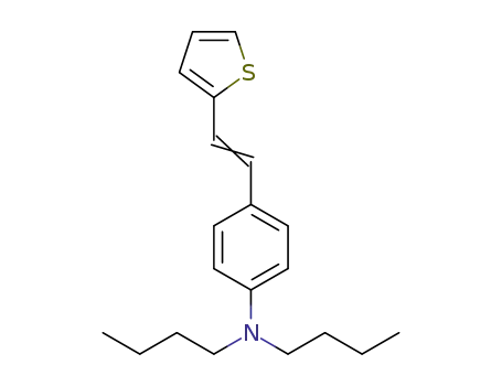 Benzenamine, N,N-dibutyl-4-[2-(2-thienyl)ethenyl]-