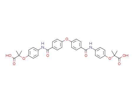 Molecular Structure of 1365890-39-6 (C<sub>34</sub>H<sub>32</sub>N<sub>2</sub>O<sub>9</sub>)
