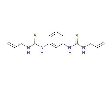 Molecular Structure of 113372-84-2 (Thiourea, N,N''-1,3-phenylenebis[N'-2-propenyl-)