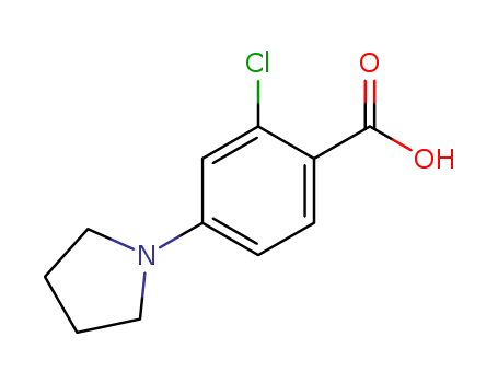 2-Chloro-4-pyrrolidinobenzoicAcid