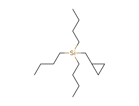 (cyclopropylmethyl)tri-n-butylsilane