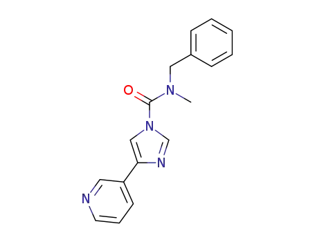 N-benzyl-N-methyl-4-(pyridin-3-yl)-1H-imidazole-1-carboxamide