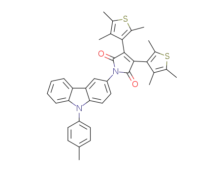 C<sub>37</sub>H<sub>32</sub>N<sub>2</sub>O<sub>2</sub>S<sub>2</sub>