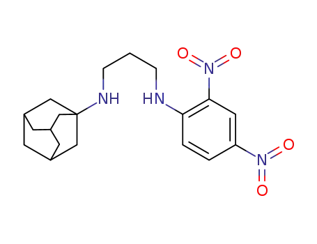 Molecular Structure of 1339947-69-1 (N-(adamantan-1-yl)-N'-(2,4-dinitrophenyl)propane-1,3-diamine)