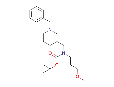 (±)-tert-butyl ((1-benzylpiperidin-3-yl)methyl)(3-methoxypropyl)carbamate