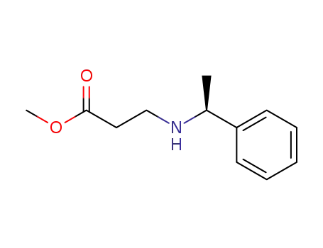 (αS)-methyl N-α-methylbenzyl-3-aminopropanoate
