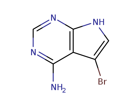 5-Bromo-1H-pyrrolo[2，3-d]pyrimidin-4-amine