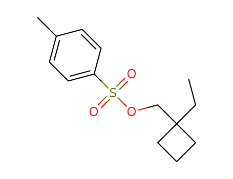 Molecular Structure of 1360568-76-8 ((1-ethylcyclobutyl)methyl 4-methylbenzenesulfonate)