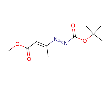 methyl 3-tert-butoxycarbonylazo-2-butenoate