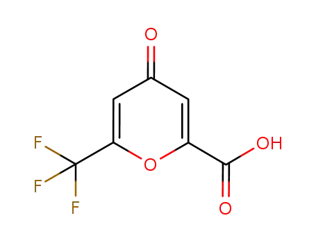 6-(트리플루오로메틸)-4-OXO-4H-피란-2-카르복실산