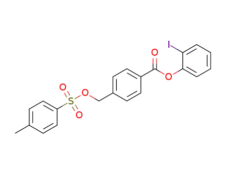 2-iodophenyl 4-(tosyloxymethyl)benzoate