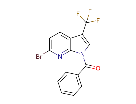 C<sub>15</sub>H<sub>8</sub>BrF<sub>3</sub>N<sub>2</sub>O