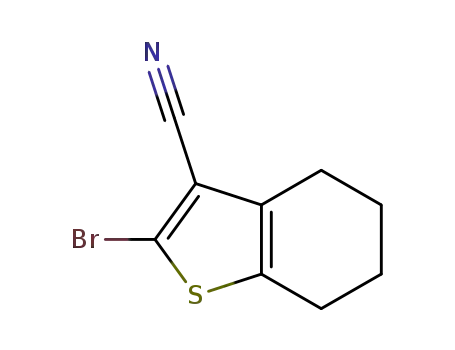 2-bromo-4,5,6,7-tetrahydrobenzo[b]thiophene-3-carbonitrile