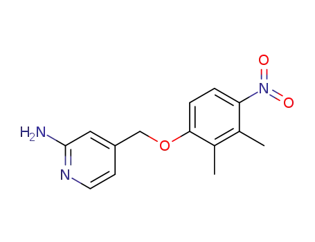 4-((2,3-dimethyl-4-nitrophenoxy)methyl)pyridin-2-amine