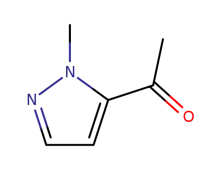 Molecular Structure of 137890-05-2 (Ethanone, 1-(1-methyl-1H-pyrazol-5-yl)- (9CI))