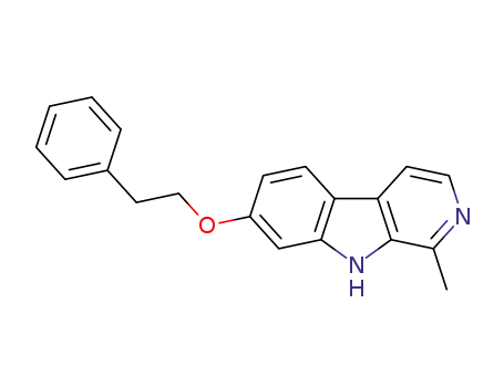Molecular Structure of 1263295-59-5 (7-(phenethoxy)-1-methyl-β-carboline)