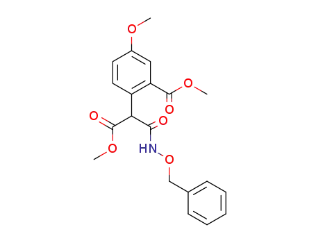 methyl 2-{1-[(benzyloxy)amino]-3-methoxy-1,3-dioxopropan-2-yl}-5-methoxybenzoate