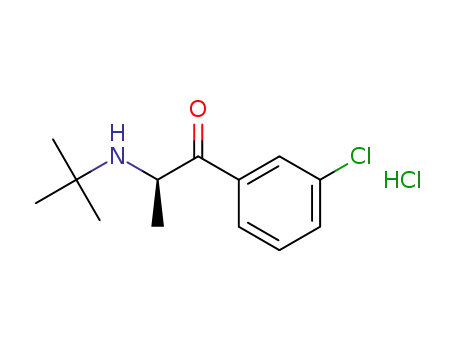 Molecular Structure of 849797-12-2 ((R)-Bupropion Hydrochloride)