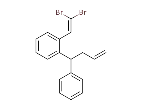 1-(2,2-dibromovinyl)-2-(1-phenylbut-3-enyl)benzene