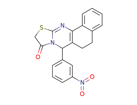 7-(3-nitrophenyl)-5,7-dihydro-6H-10-thia-7a,11-diaza-cyclopenta[b]phenanthren-8-one