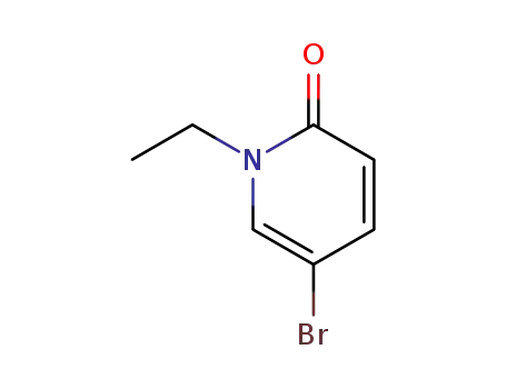 Molecular Structure of 63785-87-5 (5-BroMo-1-ethylpyridin-2(1h)-one)