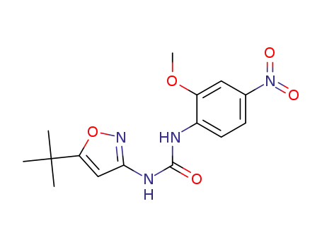 1-(5-tert-butylisoxazol-3-yl)-3-(2-methoxy-4-nitrophenyl)urea