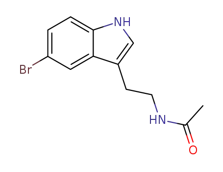 Molecular Structure of 119623-06-2 (N-ACETYL-5-BROMOTRYPTAMINE)