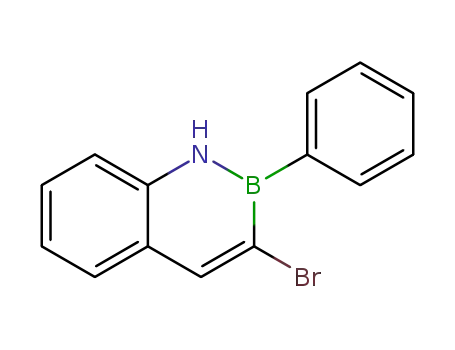 Molecular Structure of 1616634-99-1 (3-bromo-2-phenyl-1,2-dihydrobenzo[e][1,2]azaborinine)