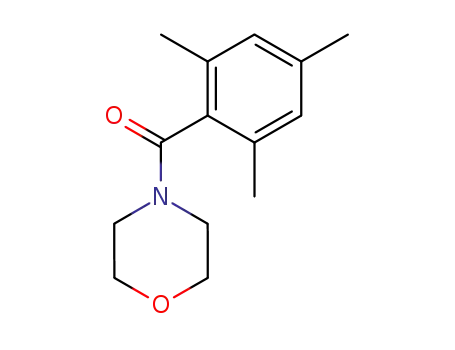 Molecular Structure of 58047-56-6 (4-(2,4,6-trimethyl-benzoyl)-morpholine)