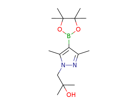 1-(3,5-Dimethyl-4-(4,4,5,5-tetramethyl-1,3,2-dioxaborolan-2-yl)-1H-pyrazol-1-yl)-2-methylpropan-2-ol(1082503-78-3)