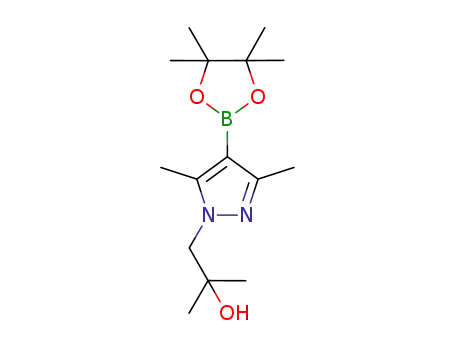 1-(3,5-Dimethyl-4-(4,4,5,5-tetramethyl-1,3,2-dioxaborolan-2-yl)-1H-pyrazol-1-yl)-2-methylpropan-2-ol
