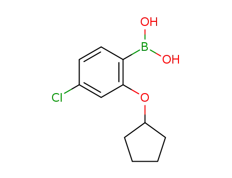 (4-Chloro-2-(cyclopentyloxy)phenyl)boronic acid