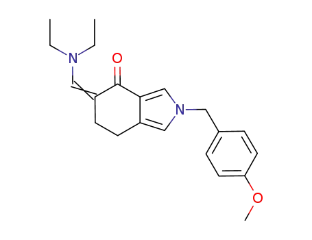 5-[(diethylamino)methylene]-2-(p-methoxybenzyl)-2,5,6,7-tetrahydro-4H-isoindol-4-one