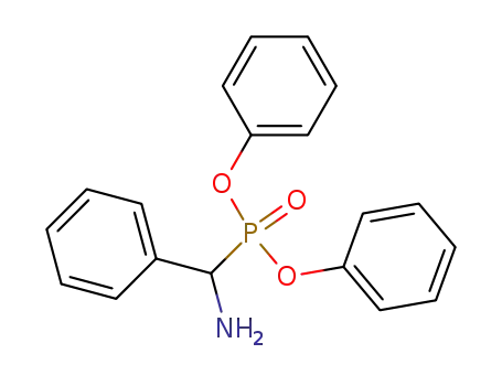 Diphenoxyphosphoryl(phenyl)methanamine