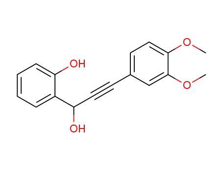 3-(3,4-dimethoxyphenyl)-1-(2-hydroxyphenyl)-2-propynol