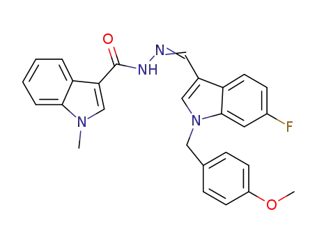 C<sub>27</sub>H<sub>23</sub>FN<sub>4</sub>O<sub>2</sub>