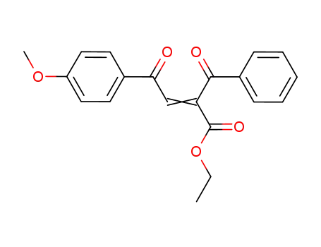 Molecular Structure of 1316302-31-4 (ethyl 2-benzoyl-4-(4-methoxyphenyl)-4-oxobut-2-enoate)