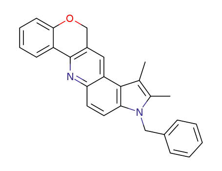 3-benzyl-1,2-dimethyl-3,12-dihydrochromeno[4,3-b]pyrrolo[3,2-f]quinoline