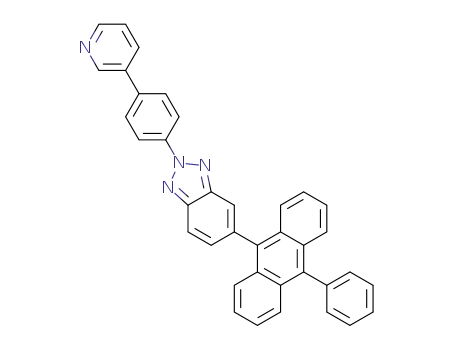 5-(10-phenylanthracen-9-yl)-2-{4-(pyridin-3-yl)phenyl}-2H-benzotriazole
