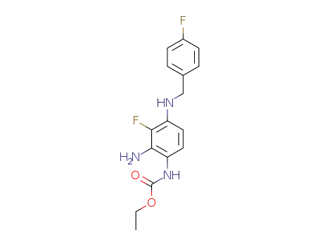 ethyl (2-amino-3-fluoro-4-((4-fluorobenzyl)amino)phenyl)carbamate