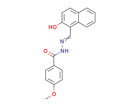 2-Hydroxy-1-naphthaldehyde p-methoxybenzoyl hydrazone