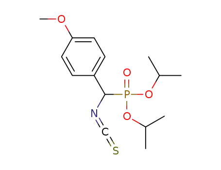 diisopropyl [isothiocyanato(4-methoxyphenyl)methyl]phosphonate